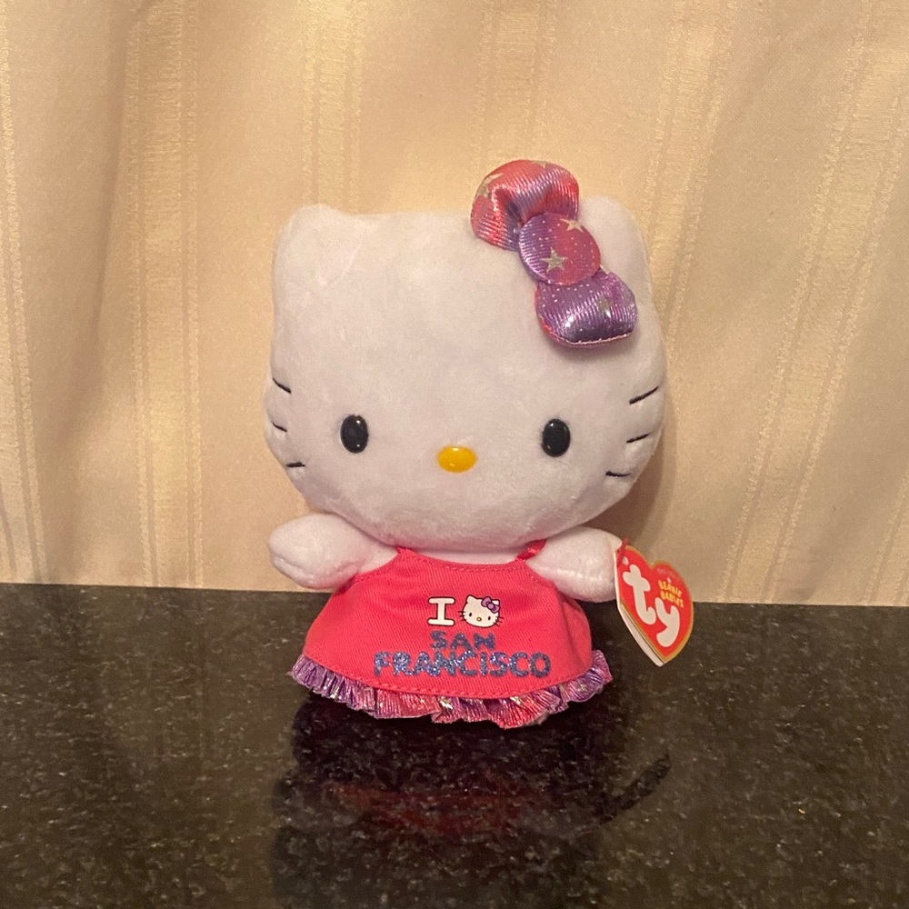Ty Hello Kitty San Francisco 6" Plush